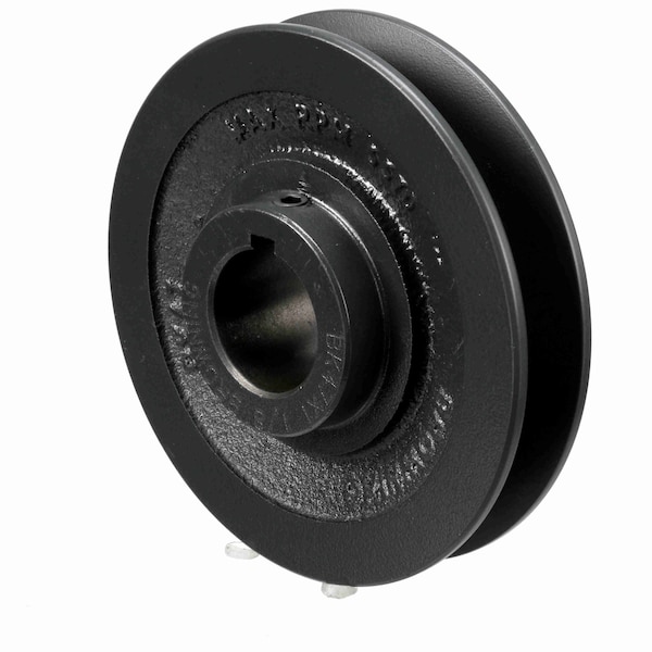 1 Groove Cast Iron FHP - Finished Bore Sheave - BK47X 1 1/8